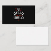 Carte De Visite 69.Bbq Chefcook Offconcurrent restaurantbarbeque S (Devant / Derrière)