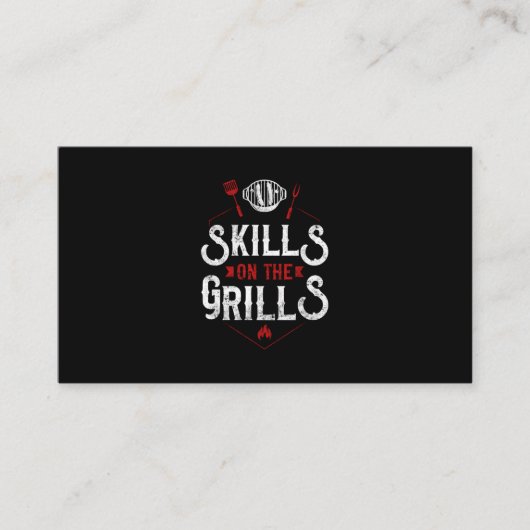 Carte De Visite 69.Bbq Chefcook Offconcurrent restaurantbarbeque S (Devant)