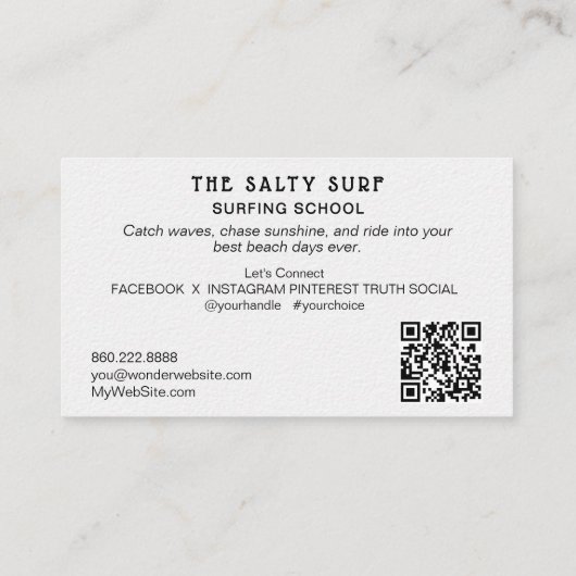 Carte De Visite *~* 6 AP13 Plage Whimsical Plage Plage Côtière Sur (Dos)