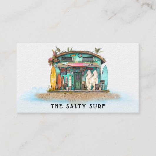 Carte De Visite *~* 6 AP13 Plage Whimsical Plage Plage Côtière Sur (Devant)