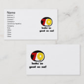 Carte De Visite 70 T-shirts et cadeaux assez bons pour moi (Devant / Derrière)