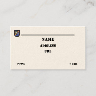 Carte De Visite 75e Régiment des Rangers