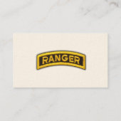 Carte De Visite 75e Régiment des Rangers (Dos)