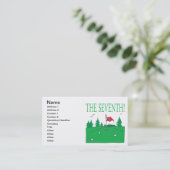 Carte De Visite 7ème Trou (Debout devant)