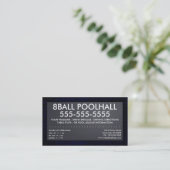 Carte De Visite 8ball : panneau électrique (Debout devant)