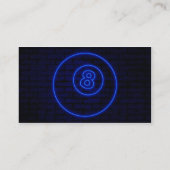 Carte De Visite 8ball : panneau électrique (Dos)