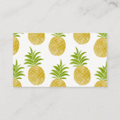 Carte de visite à ananas (Dos)