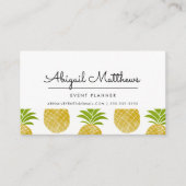 Carte de visite à ananas (Devant)