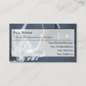 Carte de visite à apnée de sommeil professionnel (Dos)