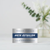 Carte de visite à cadre métallique Faux (Debout devant)