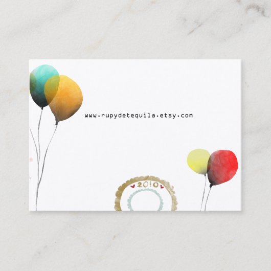 carte de visite à édition limitée Stamped 2010 (Devant)