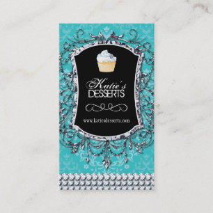 Carte de visite à extrémité élevé de boulange
