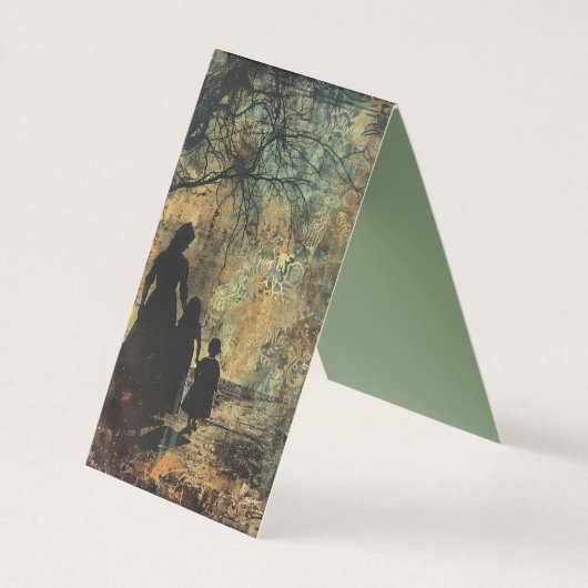 Carte De Visite A Gothic Mother Series Design #9 (Devant)