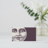 Carte De Visite À la lune et au dos (Debout devant)