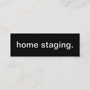 Carte de visite à la maison d'échafaudage