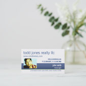 Carte de visite à la maison personnel d'objet (Debout devant)