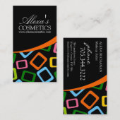 Carte de visite à la mode (Devant / Derrière)