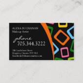 Carte de visite à la mode (Dos)