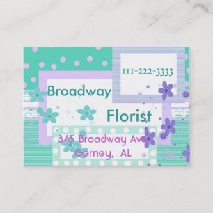 Carte de visite à la mode