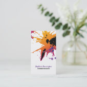 Carte de visite à la mode de cosmetolgist (Debout devant)