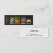 Carte de visite à la mode moderne d'épicerie (Devant / Derrière)