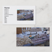 Carte de visite à l'ail (Devant / Derrière)