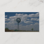 Carte De Visite À l'intérieur moulin à vent, Australie du sud (Dos)