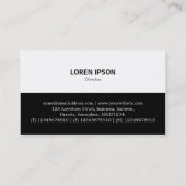 Carte De Visite À mi-chemin 039 - Kaléidoscope naturel (Dos)