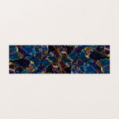 Carte de visite à nappes d'huile (Extérieur déplié)