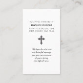 Carte De Visite A Psalm of David Red Blue Yellow Green (Dos)