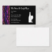 Carte de visite À Thème Artisanat Et Arts Du Vin (Devant / Derrière)