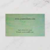 Carte De Visite À travers la prairie (Dos)