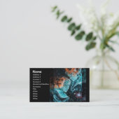 Carte De Visite À travers l'espace (Debout devant)