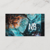 Carte De Visite À travers l'espace (Dos)