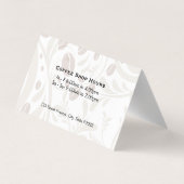 Carte de visite à vapeur de la coupe de café (Dos)