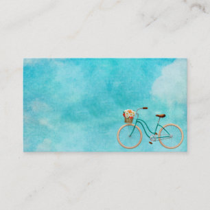 Carte de visite à vélo