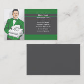 Carte De Visite À votre service (Devant / Derrière)