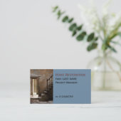 Carte De Visite Abandonné (Debout devant)