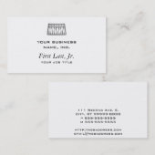 Carte De Visite Abaque (Devant / Derrière)