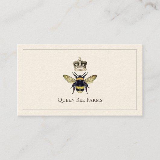 Carte De Visite Abee Beekeeper Apiary Farm Honey (Devant)