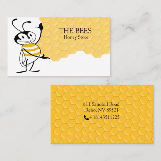 Carte De Visite Abee mignonne (Devant / Derrière)