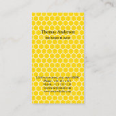 Carte De Visite Abeille Abeille Keeper (Dos)