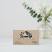 Carte De Visite Abeille Apiary Miel frais (Debout devant)