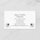 Carte De Visite Abeille apicole de miel de Whimsical (Dos)