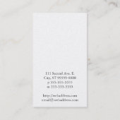 Carte De Visite Abeille apiculteur de schéma (Dos)