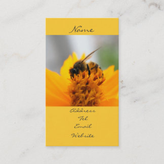 Carte De Visite Abeille avec moi