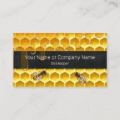 Carte De Visite Abeille de miel et abeilles apicoles Apiculture (Devant)