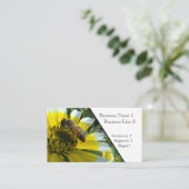 Carte De Visite Abeille de miel et bouts rangés (Debout devant)