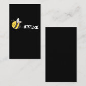 Carte De Visite Abeille mignonne Whisperer apiculteur (Devant / Derrière)