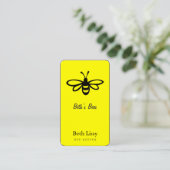 Carte De Visite Abeille [noir] (Debout devant)